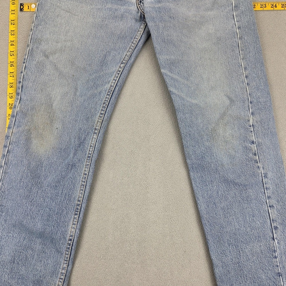 VTG Levis 501 Jeans Mens Blue Made In USA Fits 28x28 - Picture 9 of 16